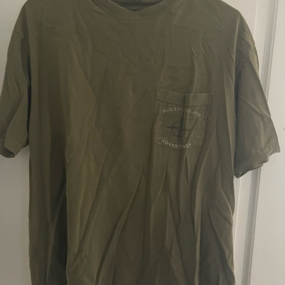 Nautica Olive Short Sleeve Tee